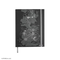 Westeros Hardcover-Notizbuch mit faltbarer Karte
