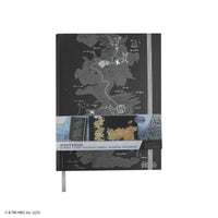 Westeros Hardcover-Notizbuch mit faltbarer Karte