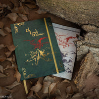 Das Hobbit Hardcover-Notizbuch mit faltbarer Karte