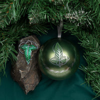 Lorien Blatt Brosche Feiertags-Kapsel