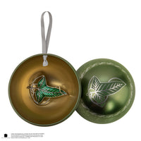 Lorien Blatt Brosche Feiertags-Kapsel