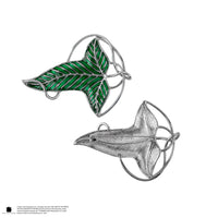 Lorien Blatt Brosche Feiertags-Kapsel