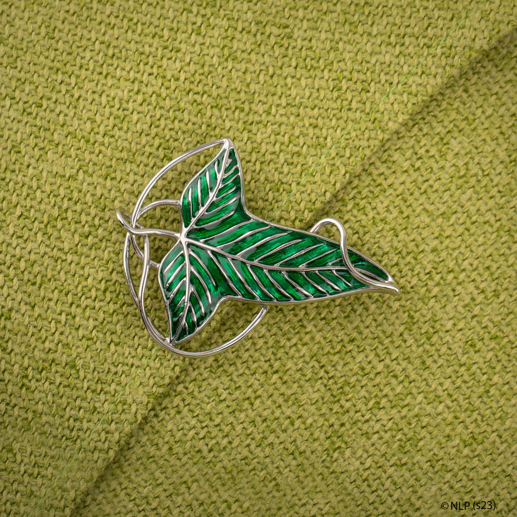 Lorien-Blatt-Brosche