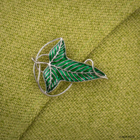 Lorien-Blatt-Brosche