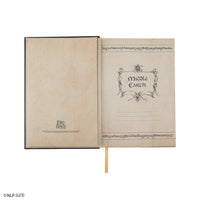 Taccuino con copertina rigida della Terra di Mezzo con mappa pieghevole