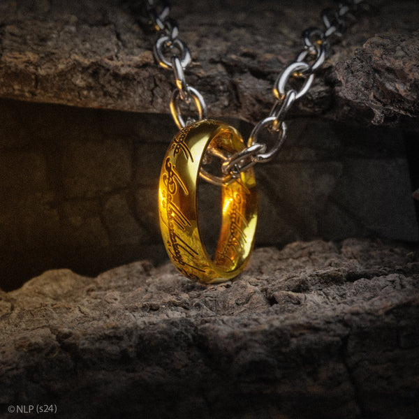 Lord of the rings ring with chain hotsell