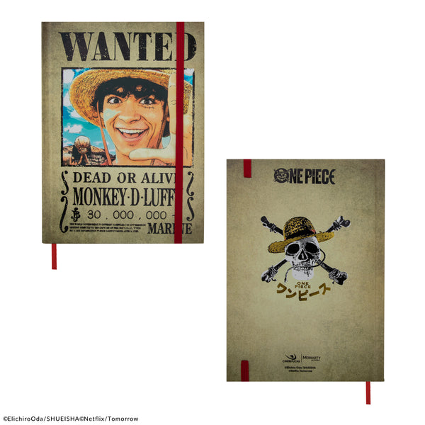 Wanted Posters Notebook | One Piece | Cinereplicas – Cinereplicas EU