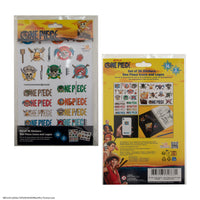 Adesivi con icone e loghi One Piece