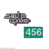 Set von 2 Pins Spieler 456 & Squid Game