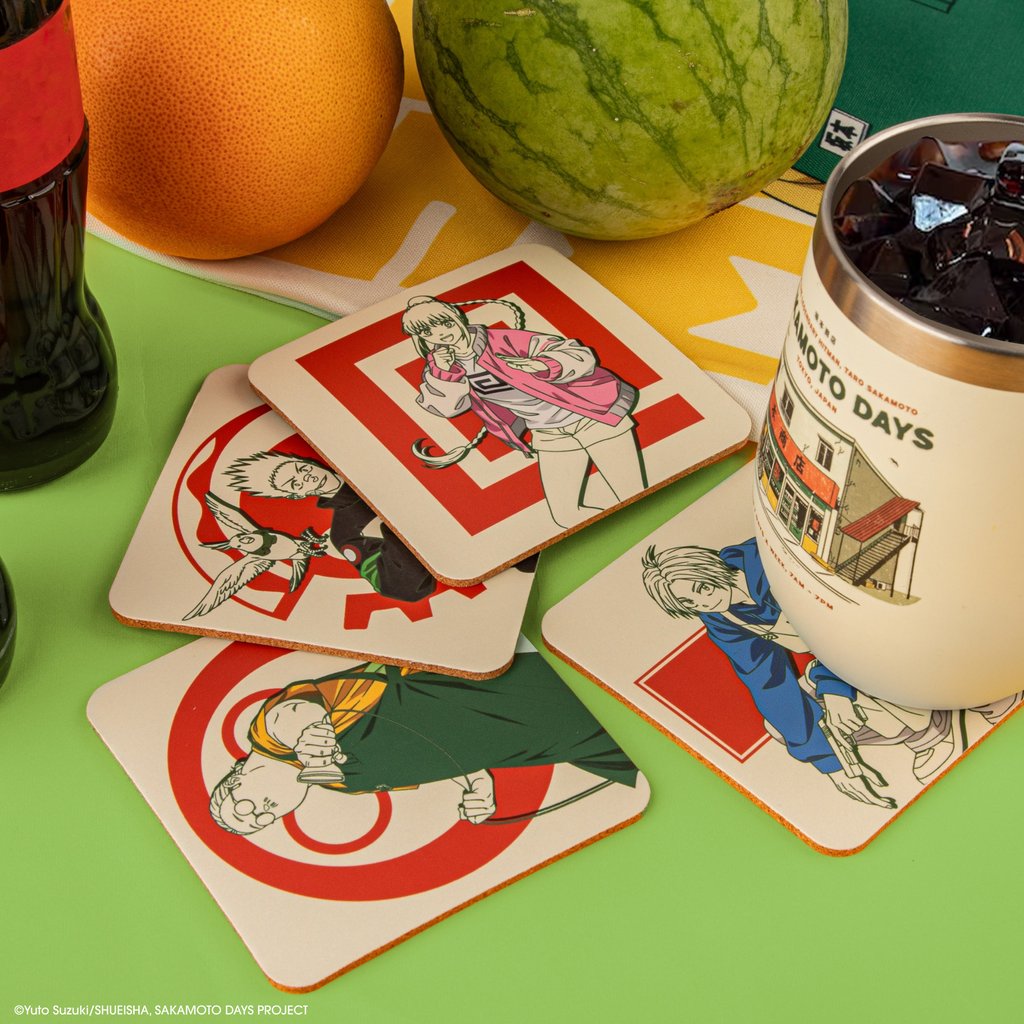 Set di 4 Sottobicchieri di Sakamoto's Store