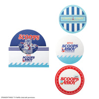 Ensemble de 4 sous-verres Scoops Ahoy