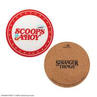Ensemble de 4 sous-verres Scoops Ahoy