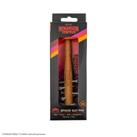 Penna a forma di mazza chiodata & Spilla di Stranger Things