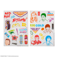 Autocollants Stranger Things Saison 2