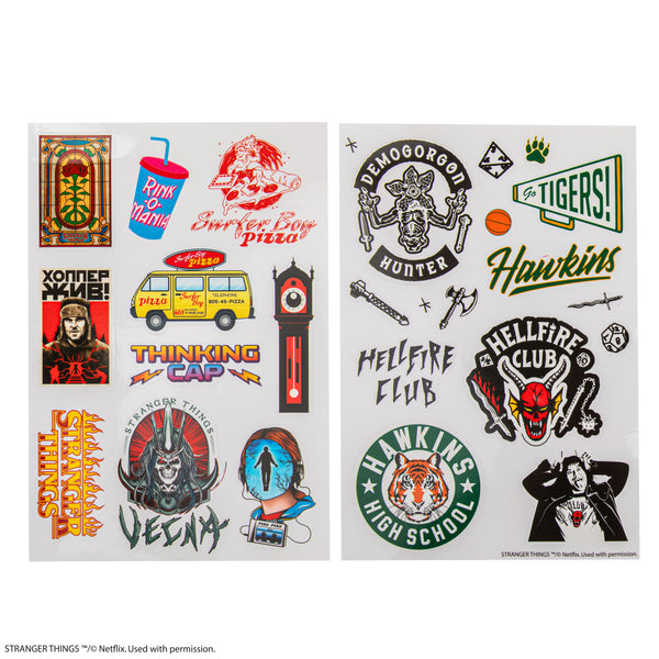 Stranger Things Season 4 Stickers | Stranger Things | Cinereplicas