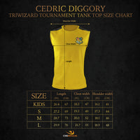 Canotta del torneo Tremaghi di Cedric Diggory