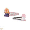 Set di 4 mollette per capelli del mercoledì