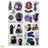 Wednesday Temporary Tattoos