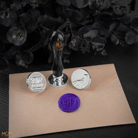 Kit timbro sigillo di ceralacca del mercoledì