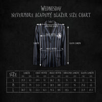 Blazer nero Nevermore Academy