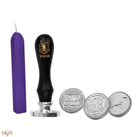 Kit timbro sigillo di ceralacca del mercoledì