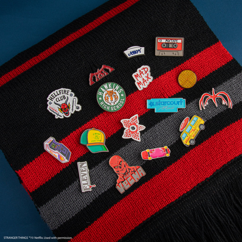 The Complete Stranger Things Pins Collection