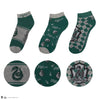 Set mit 3 Slytherin-Söckchen