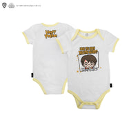 Body e bavaglino per neonato Little Wizard