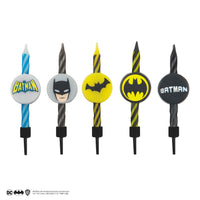 Set of 10 Batman Birthday Candles