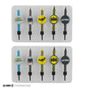 Set of 10 Batman Birthday Candles