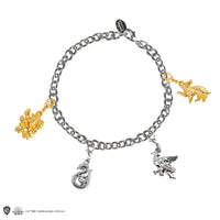 Set of 4 Hogwarts Houses Scented Candles With Charm Bracelet