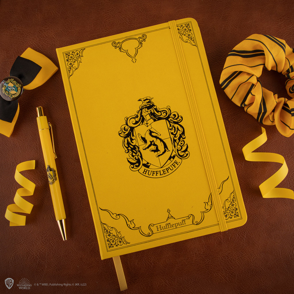Juego de cuadernos de lujo de Hufflepuff