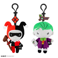 Harley Quinn und der Joker Plüsch-Schlüsselanhänger