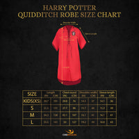 Abito da Quidditch personalizzato di Grifondoro