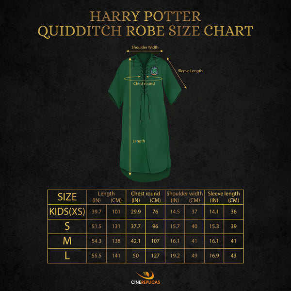 Abito da Quidditch Serpeverde Harry Potter Cinereplicas