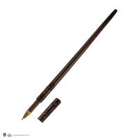 Penna a bacchetta Cedric Diggory con supporto e segnalibro lenticolare