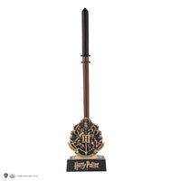 Penna a bacchetta Draco Malfoy con supporto e segnalibro lenticolare
