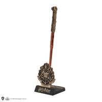 Penna a bacchetta di Harry Potter con supporto e segnalibro lenticolare