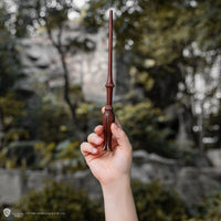 Penna a bacchetta Luna Lovegood con supporto e segnalibro lenticolare