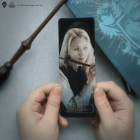 Penna a bacchetta Luna Lovegood con supporto e segnalibro lenticolare