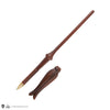 Penna a bacchetta Luna Lovegood con supporto e segnalibro lenticolare