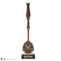 Penna a bacchetta Luna Lovegood con supporto e segnalibro lenticolare