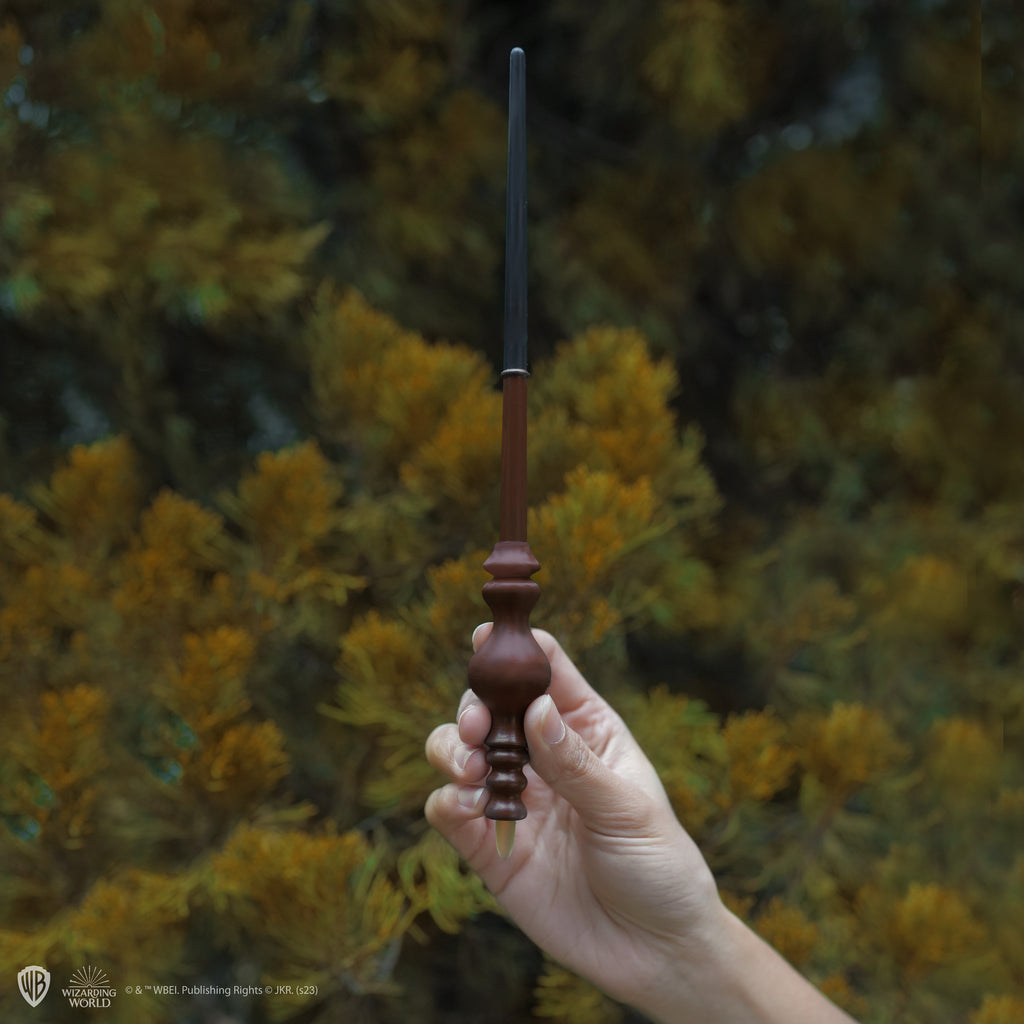Penna a bacchetta Minerva McGonagall con supporto e segnalibro lenticolare