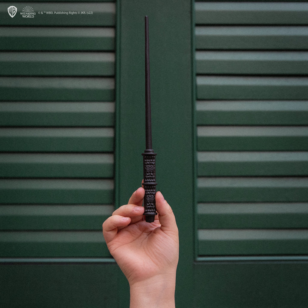 Penna a bacchetta Severus Snape con supporto e segnalibro lenticolare