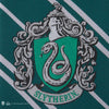 Slytherin-Krawatte mit gewebtem Wappen für Erwachsene