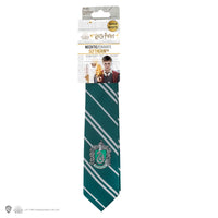 Slytherin-Krawatte mit gewebtem Wappen für Erwachsene
