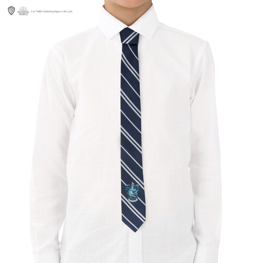 Kids Ravenclaw Woven Crest Tie