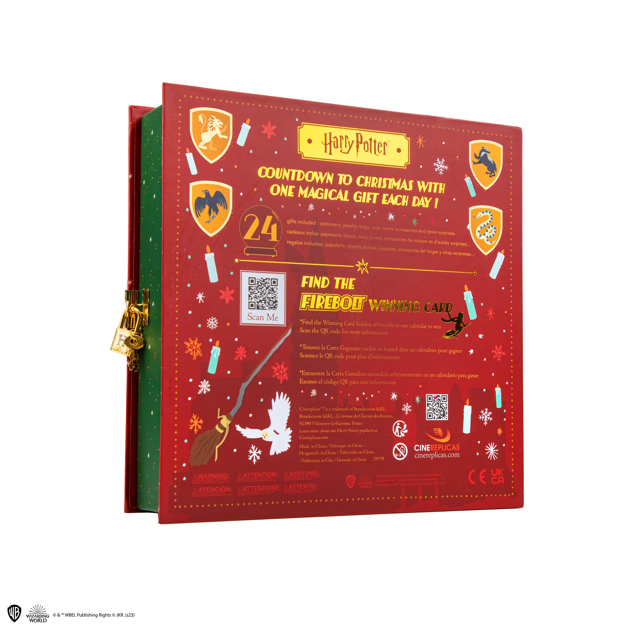 Deluxe Advent Calendar 2023 Harry Potter Cinereplicas Cinereplicas EU deluxe-advent-calendar-2023-harry-potter-cinereplicas-cinereplicas-eu