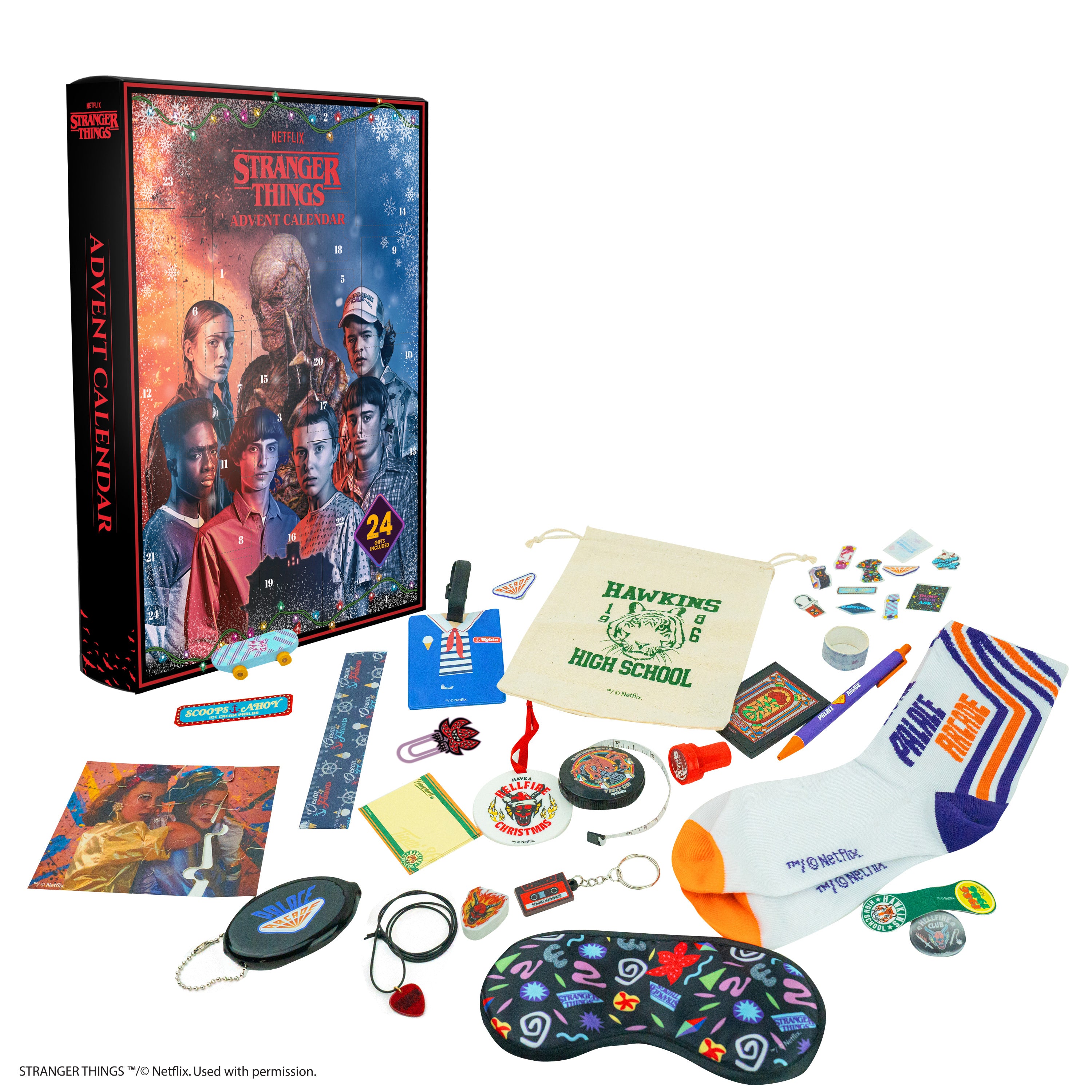 Stranger Things Advent Calendar 2024 Cinereplicas Cinereplicas EU Stranger Things Advent Calendar 2024 Cinereplicas Cinereplicas EU