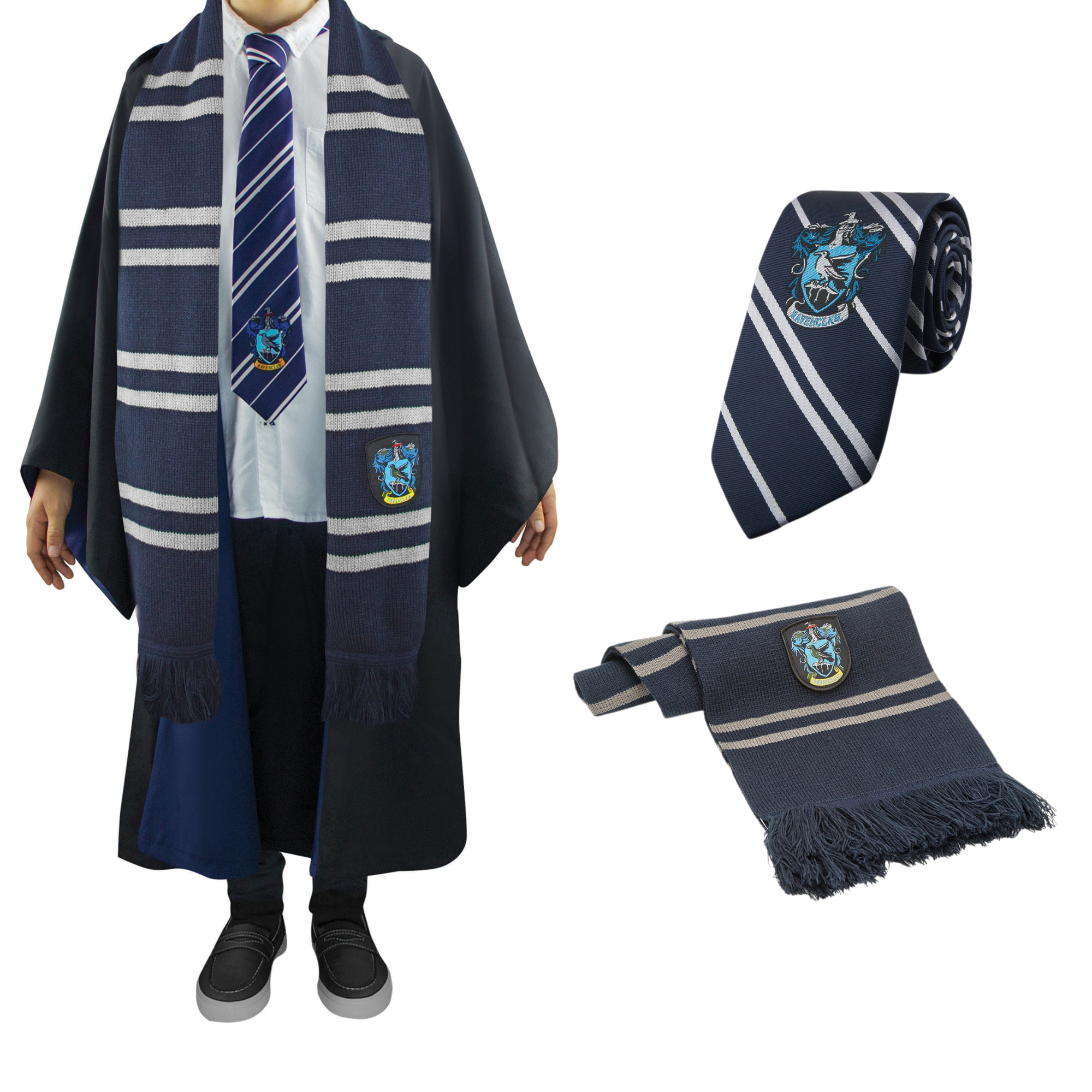 Costume Corvonero Harry Potter Ufficiale - Mantello Hogwarts Per Bambini Costume Corvonero Harry Potter Ufficiale - Mantello Hogwarts Per Bambini